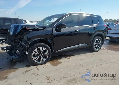 2021 Nissan Rogue Sv Fwd z USA, uszkodzony, nr VIN 5N1AT3BAXMC816202